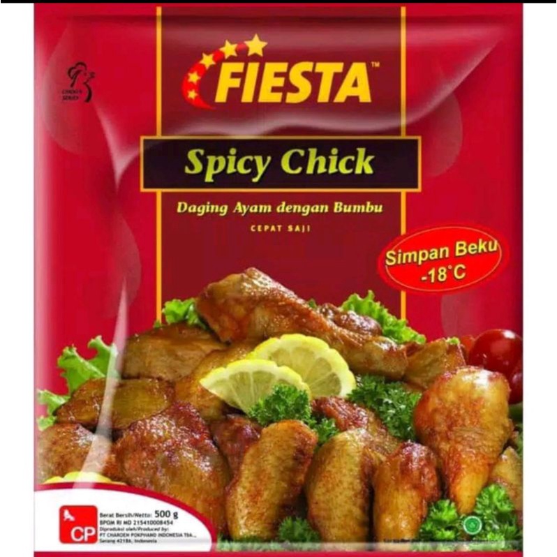 

fiesta spicy chicken 500 gr