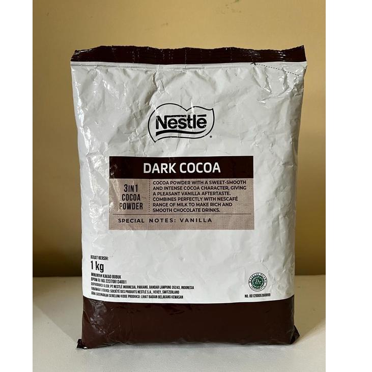 

10.10 FLASH SALE Nestle Dark Cocoa 3in1 Chocolate Powder 1kg buruan