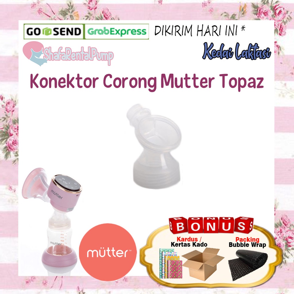 Konektor Corong Mutter Topaz / Connector Mutter Topaz