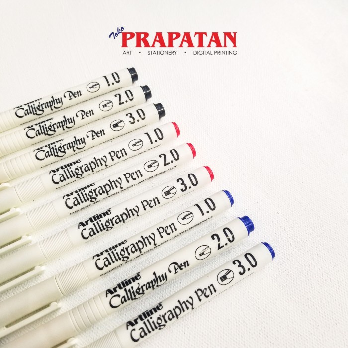 

Artline Calligraphy Pen EK-243 / Pena Kaligrafi - Merah 1.0 AND27