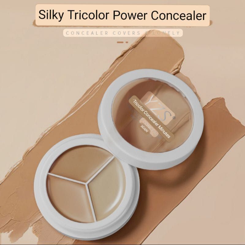 Medan Termurah Longstay 3 Colors Make Up Concealer Multi Function Cream Full Coverage Foundation Moisturizing YZS