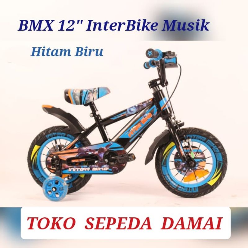 SEPEDA ANAK BMX 12 MUSIK INTERBIKE