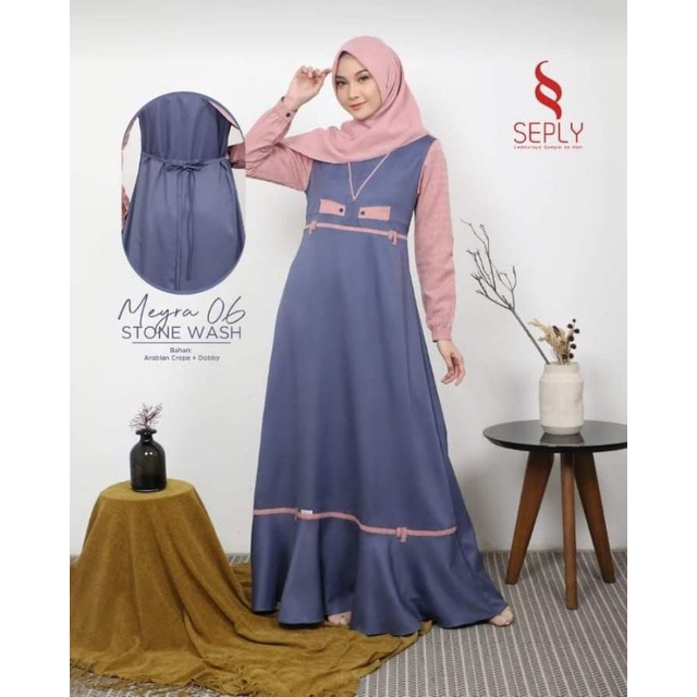 GAMIS WANITA SEPLY MEYRA 06 STONE WASH