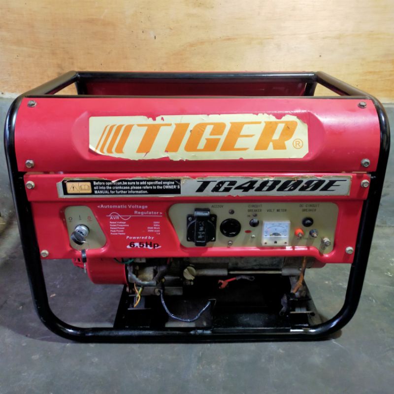 Mesin Genset TIGER TG4800E Starter 3000 Watt Original