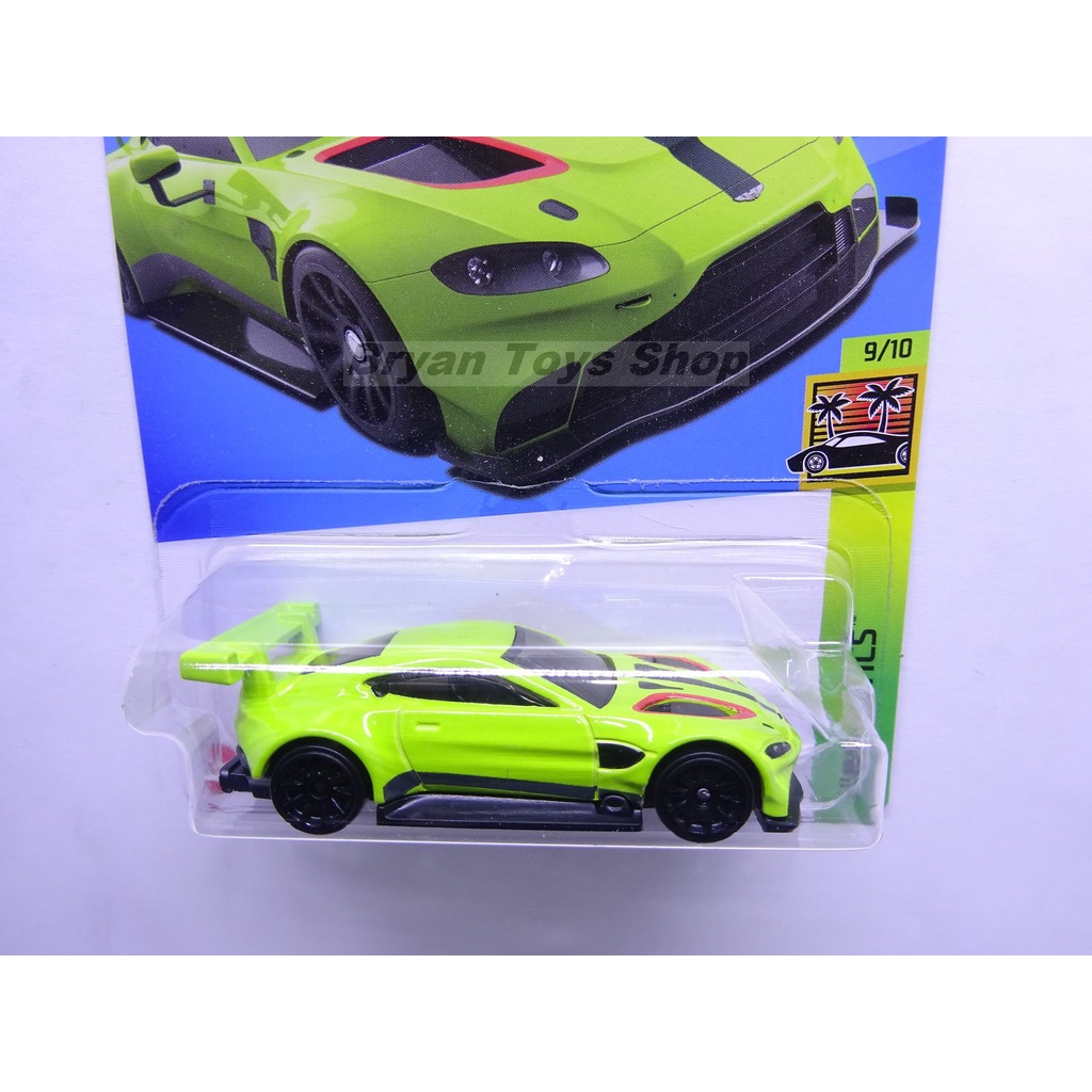 Hot Wheels Aston Martin Vantage GTE Hijau