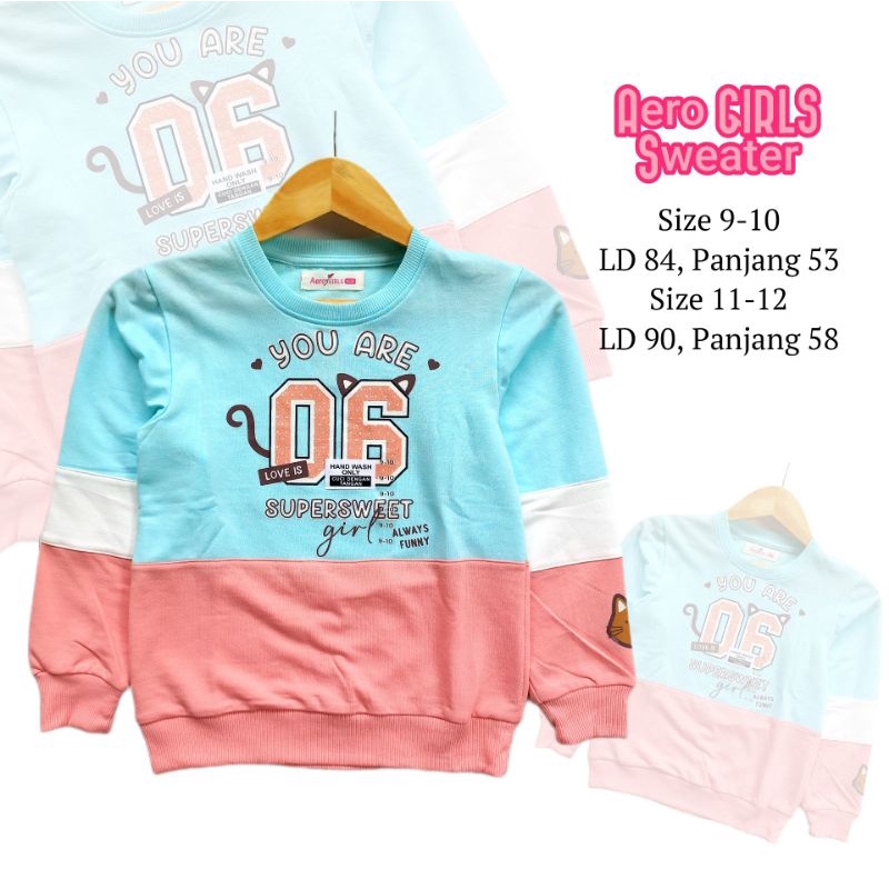 AERO GIRLS SWEATER anak