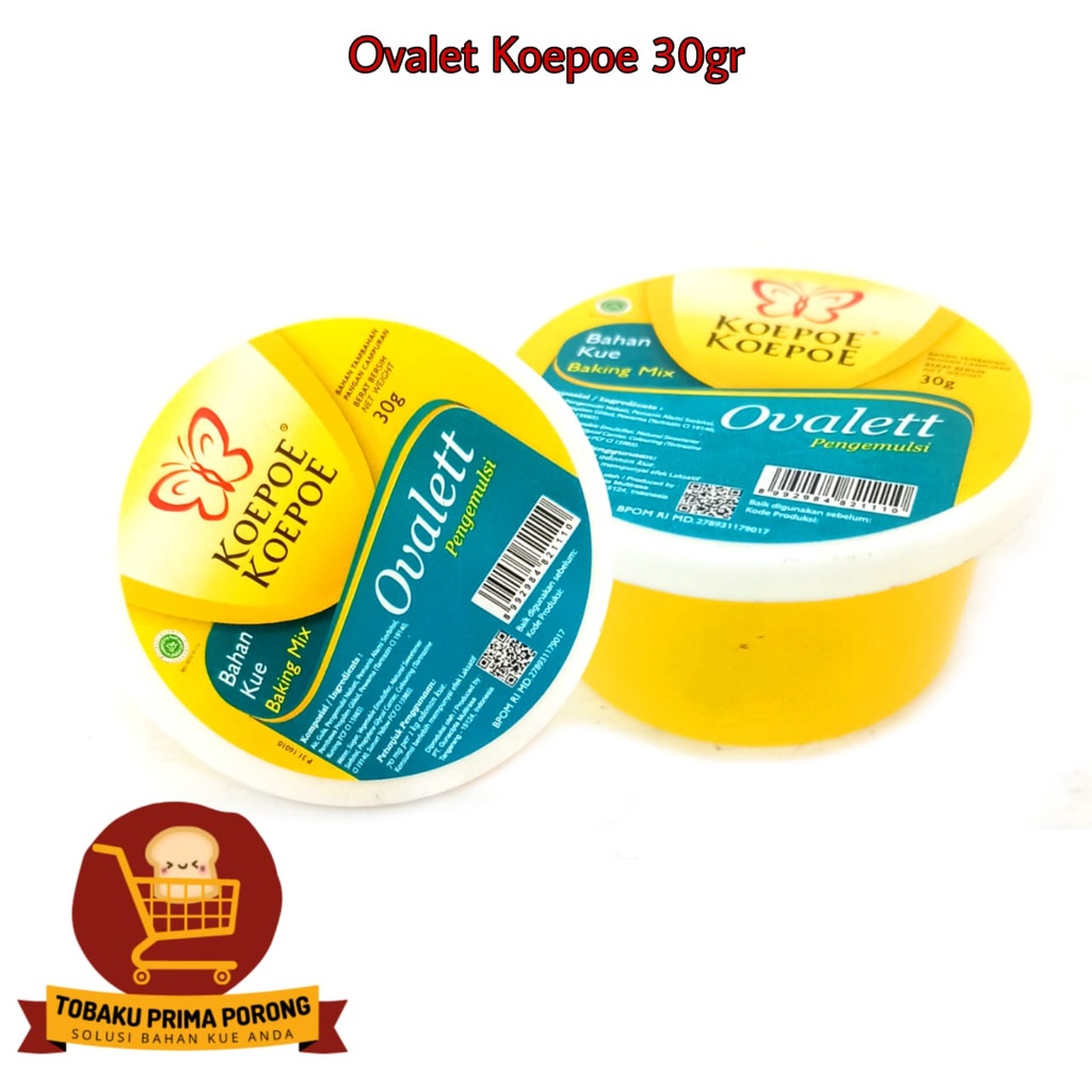 

KOEPOE KOEPOE OVALETT - BAHAN KUE - BAKING MIX - 30gr