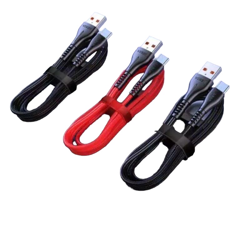 KABEL DATA CASAN USB MURAH VEGER UFO MICRO QC 3.0A FAST CHARGING CABLE CABEL USB  MICRO PER PCS