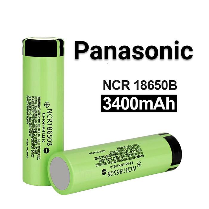 PANASONIC NCR18650B | 3400mAh | 18650 Baterai / Battery | 4.87A