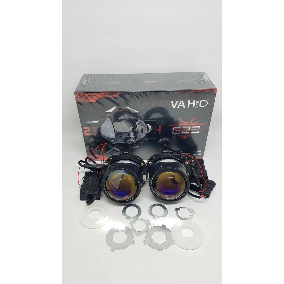 BiLed Sniper Projector Projie Led Bi led Bi-LED 2.5 INCH Vahid E23 Hi-Low Sepasang