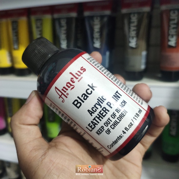 

Cantik Cat Lukis / Cat Kulit - Angelus Acrylic Leather Paint Uk. 4Oz / 118 Ml Terlaris
