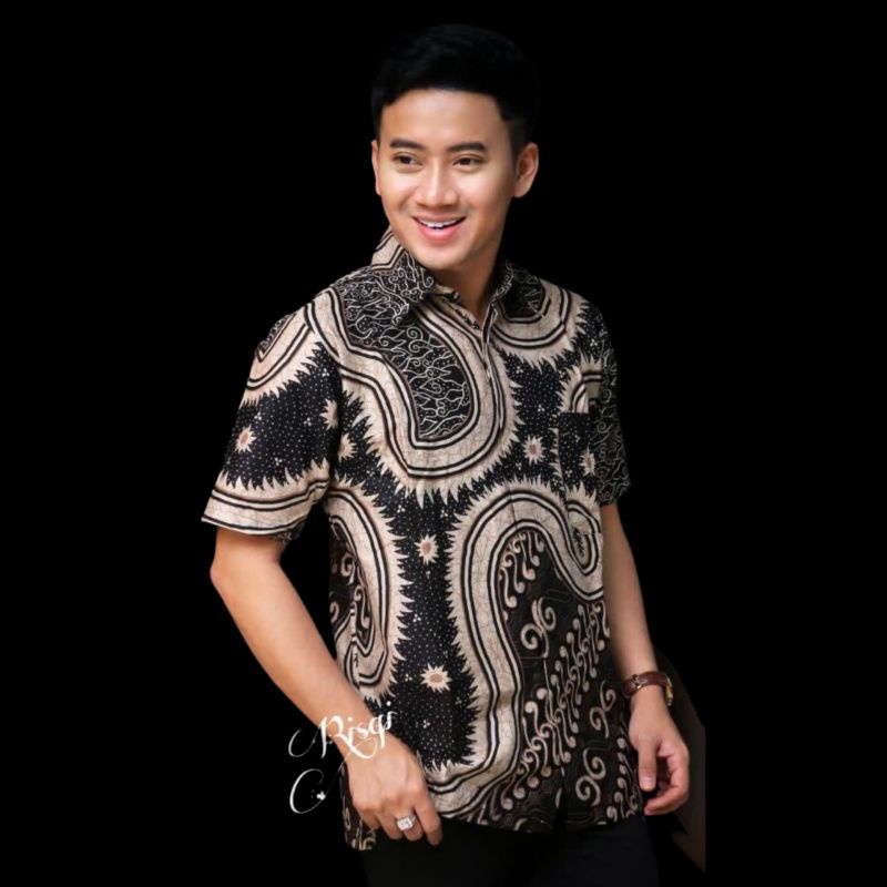 Kemeja batik pria lengan pendek reguler terlaris | Batik pria lengan pendek premium