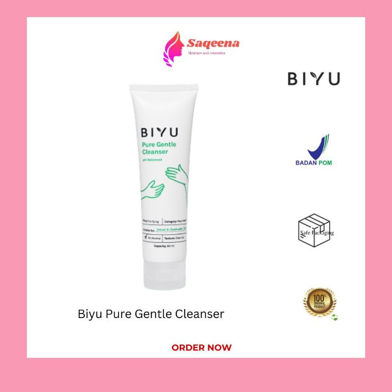 BIYU - Pure Gentle Cleanser 80ml - Normal - Dry Skin