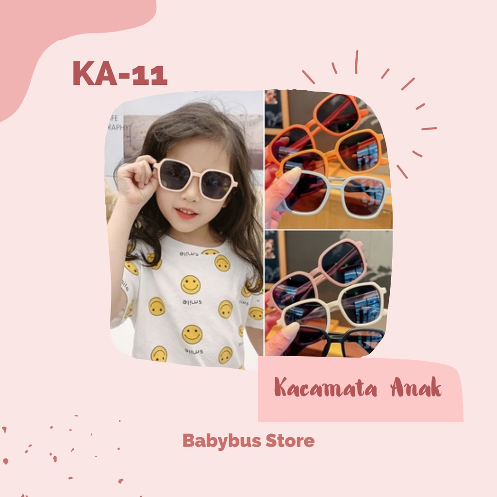 BBS KA-11 Kacamata Hitam Anak New Trend/Fashion Anak Terbaru kacamata hitam High Quality Import Kacamata Fashion