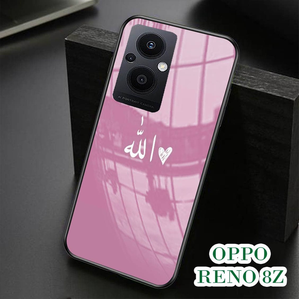 Softcase Glass Kaca OPPO RENO 8Z - Casing HP OPPO RENO 8Z [ S21 ].