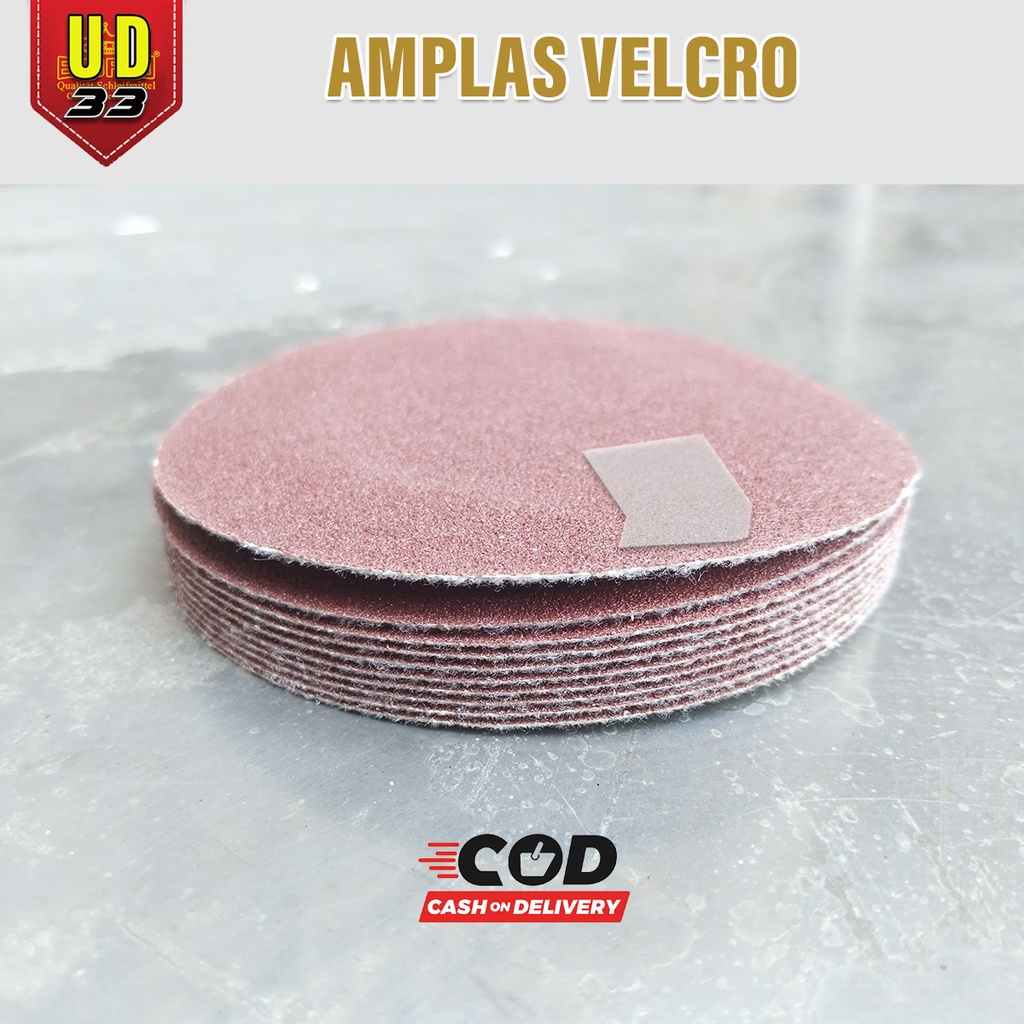 Amplas Temple Velcro Bulat