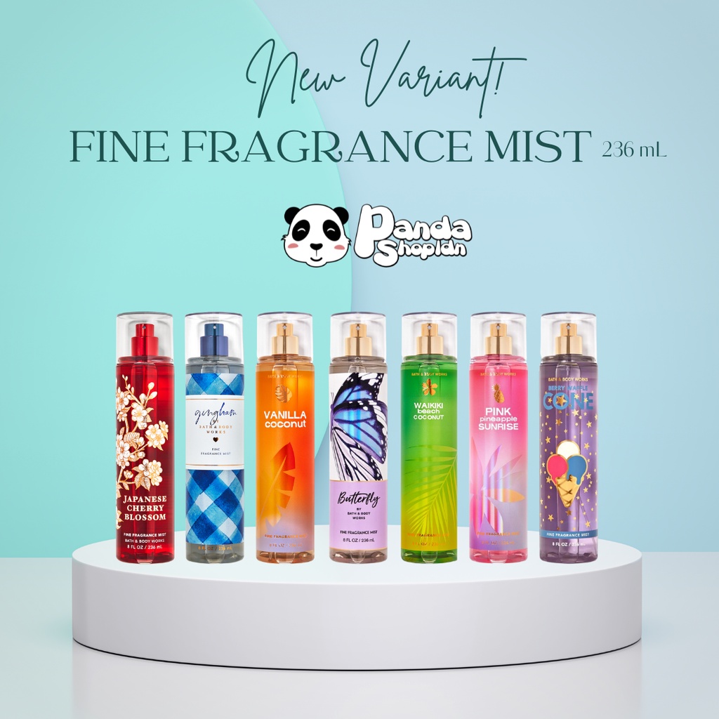 BBW Fine Fragrance Mist Newest Collection