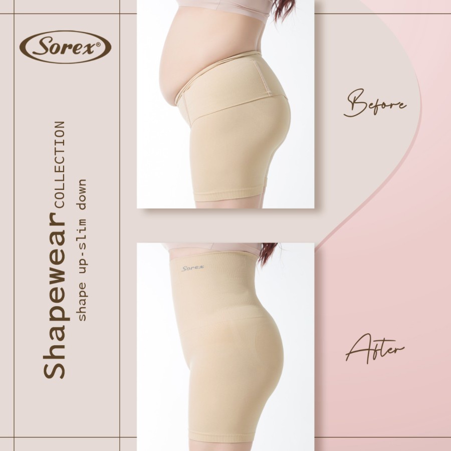 Sorex Celana Corset Pelangsing Shapewear Jumbo Freesize CC 13194