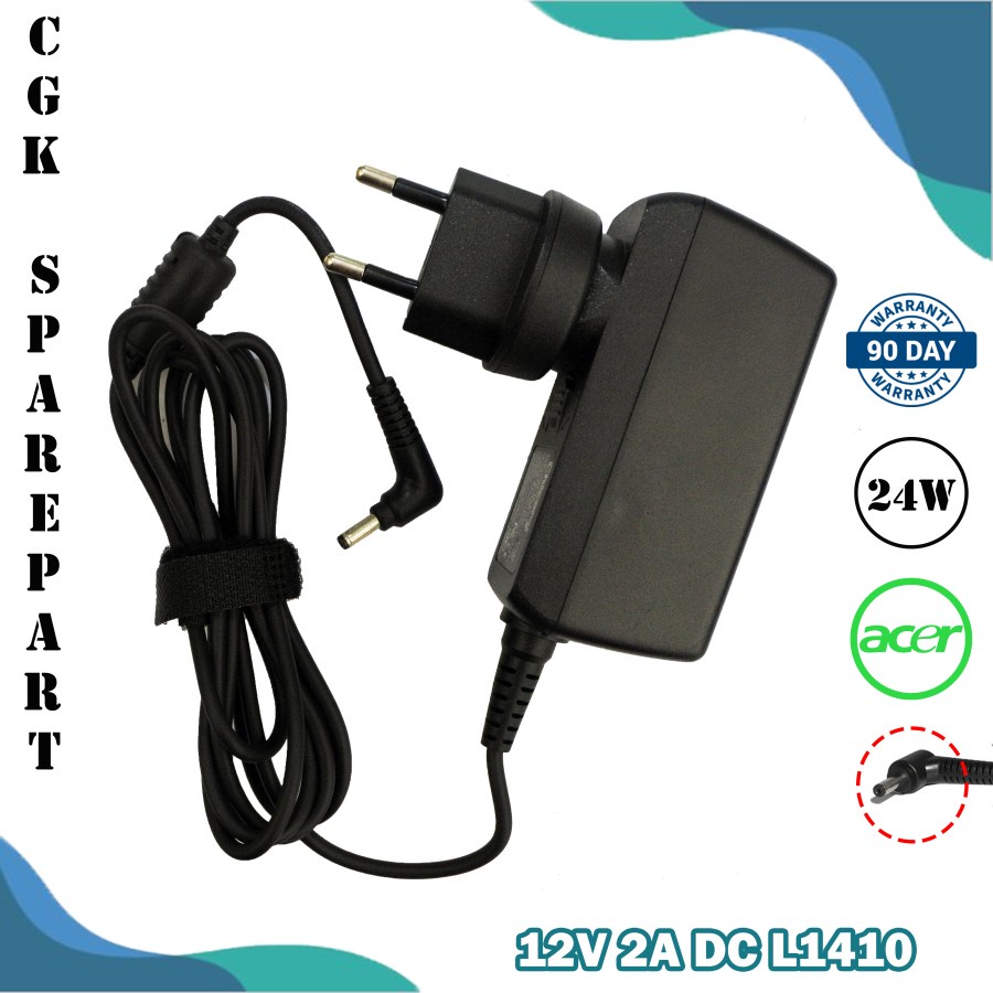 Adaptor Charger Acer Original 12V - 2A for Laptop Acer One 14 L1410
