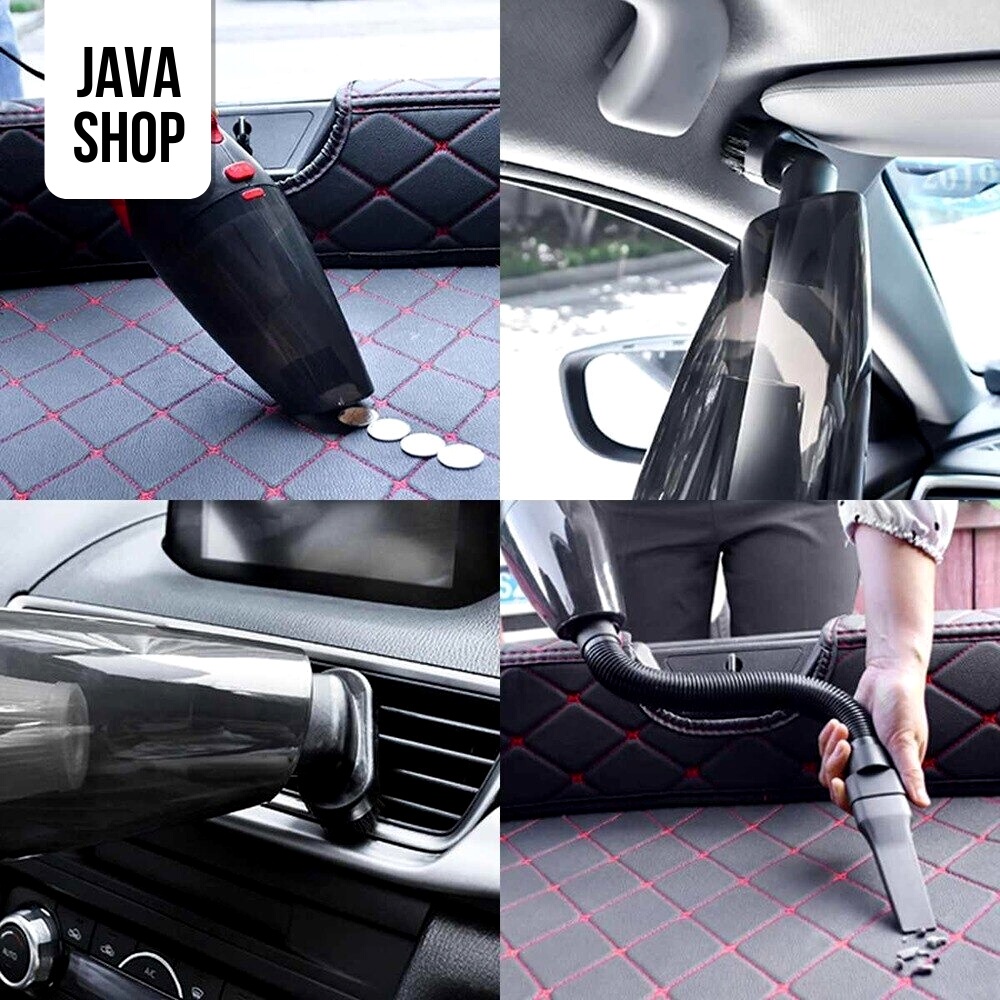 JAVASHOP Vacuum Cleaner Penyedot Debu Mobil Tenaga Listrik