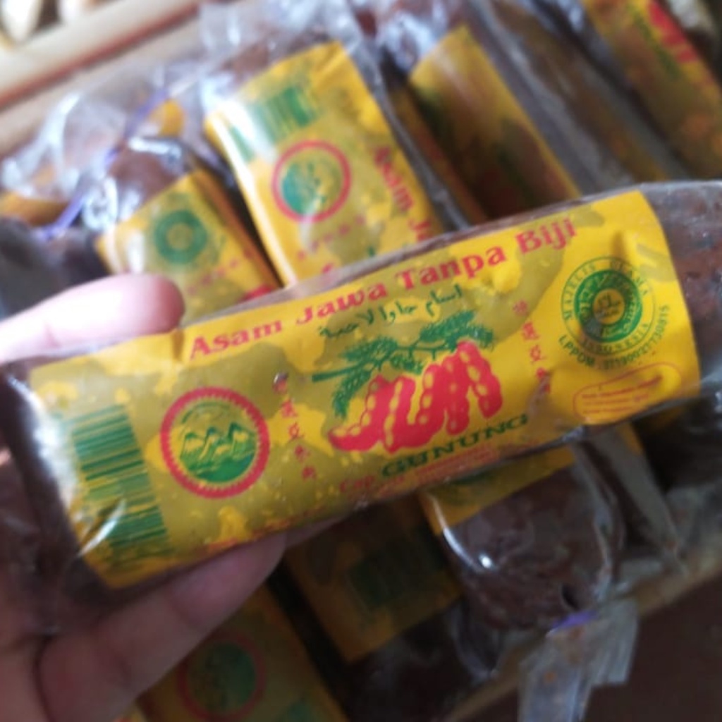 

Asam Jawa Ada Biji Cap Gunung Bumbu Dapur Bumbu Masakan Rempah Jawa