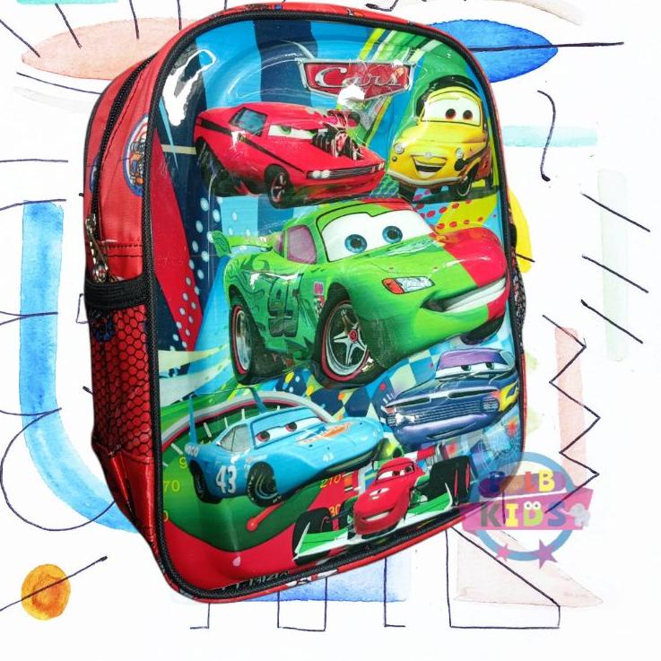 Tas Anak Ransel Led Karakter Kartun Gambar Timbul 3D Unicorn Cars frozen Among us ◦ TJL.18Oc22ᴼ