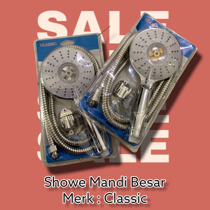 Shower Mandi Besar Classic Model Onda / Hand Shower