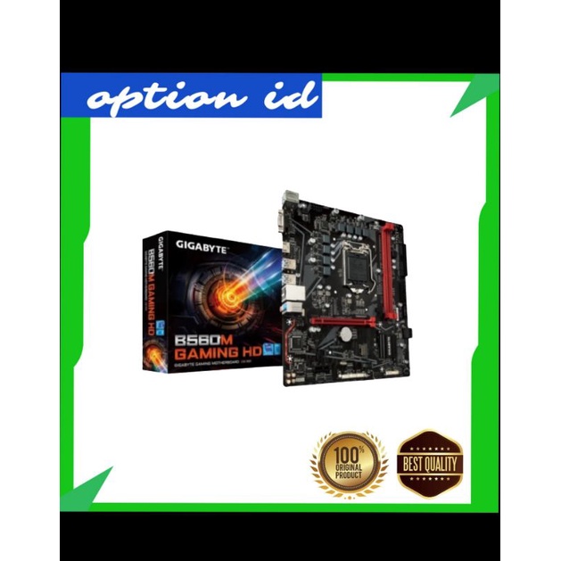 Jual Motherboard GIGABYTE B560M GAMING HD LGA 1200 B560 INTEL DDR4