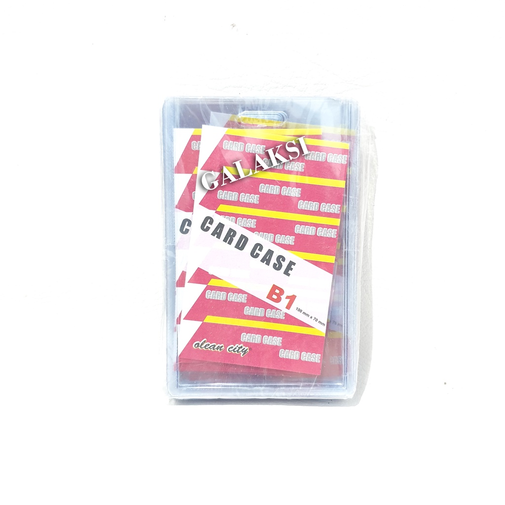 

[20 LBR] PLASTIK ID CARD / ID CARD NAME TAG B1 (10X7CM)