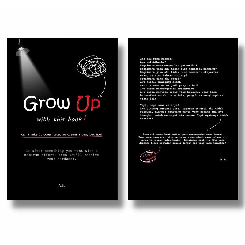 

Grow Up with this book by A.B