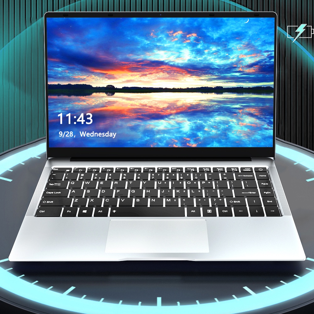 Laptop Baru 2023 Murah KUU XBOOK-3 8GB RAM 512GB SSD Intel J4125 Windows 11 PRO OFFICE ORIGINAL Baru 14.1''