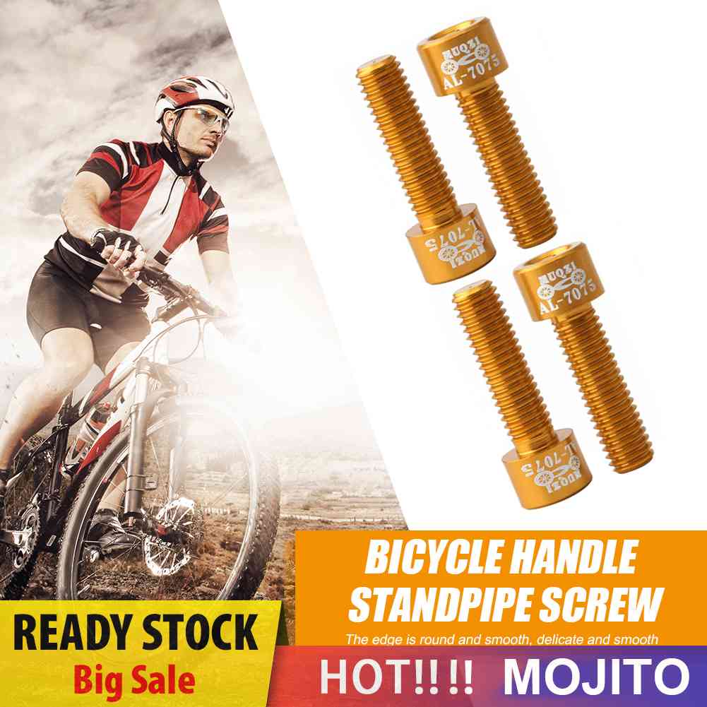 Muqzi 4pcs Sekrup M5x18mm Untuk Stang Sepeda MTB