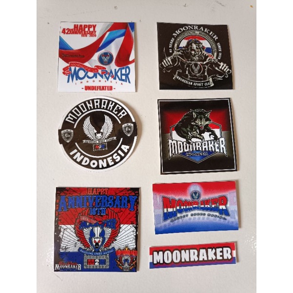 

Stiker Moonraker M2r isi enam terbaru berkualitas