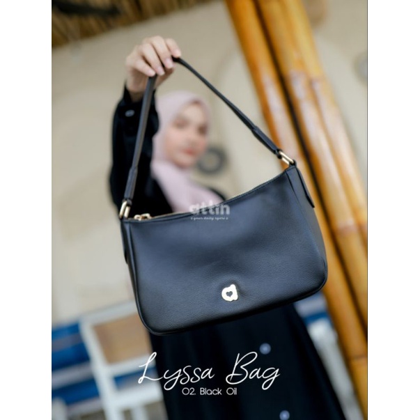 ATTIN - Lyssa Bag by Attin - Tas Basic Material Kulit Sintetis Origin by Attin Hijab