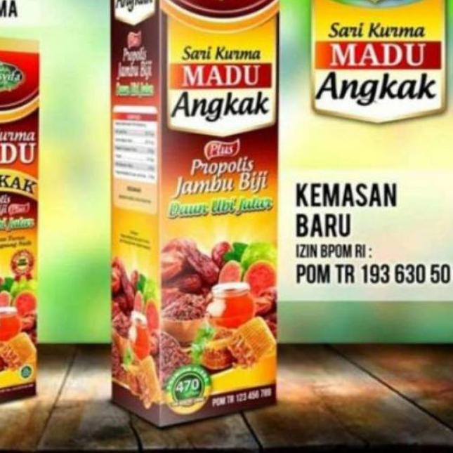 

Sari Kurma Angkak Propolis plus Jambu biji dan Ubi Jalar Darusyifa || SAKURA