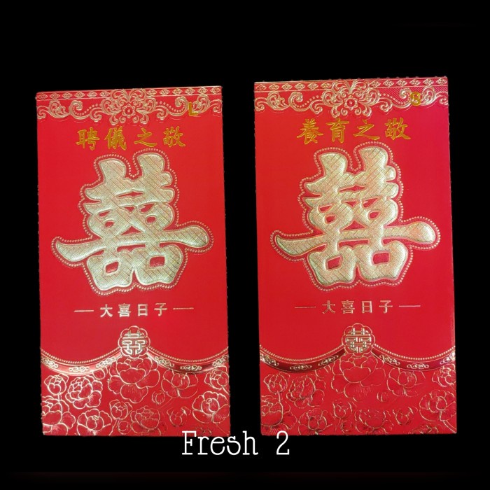 

Gilaa!!! Angpao Sangjit/Angpau Uang Susu Lamar/Amplop Shuangxi Promo