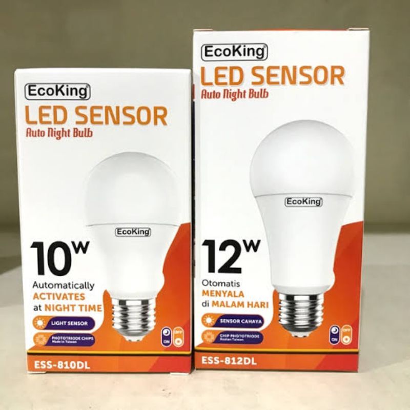 Lampu LED SENSOR Ecoking 10w &amp;12w