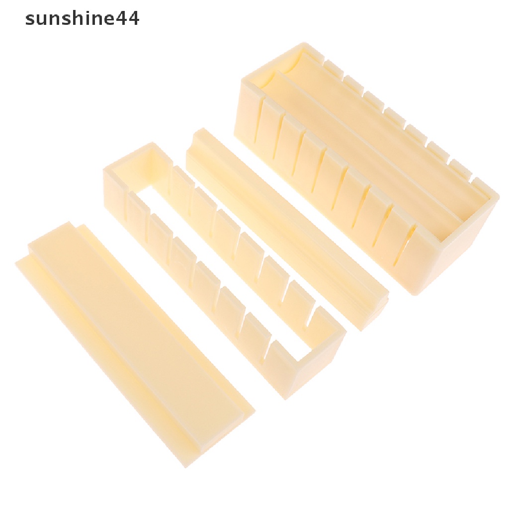 Sunshine 3pcs / set Alat Penggulung sushi DIY