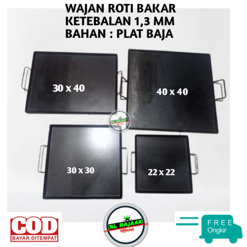 WAJAN ROTI BAKAR / WAJAN KEBAB / WAJAN BURGER / WAJAN PENGGORENGAN / WAJAN