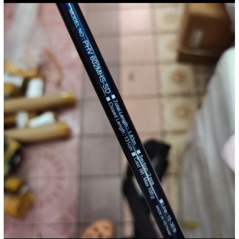 joran daiwa phantom versatile 180cm joran jigging joran bagus