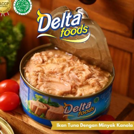 

TRX4k4Jy--Deltafoods - Ikan Tuna Dengan Minyak Kanola DeltaFoods 165gr Dus