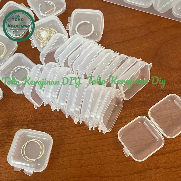 Kotak Mini Kecil Tempat Perhiasan Anting Kotak Obat Earplug Box Mini Serbaguna