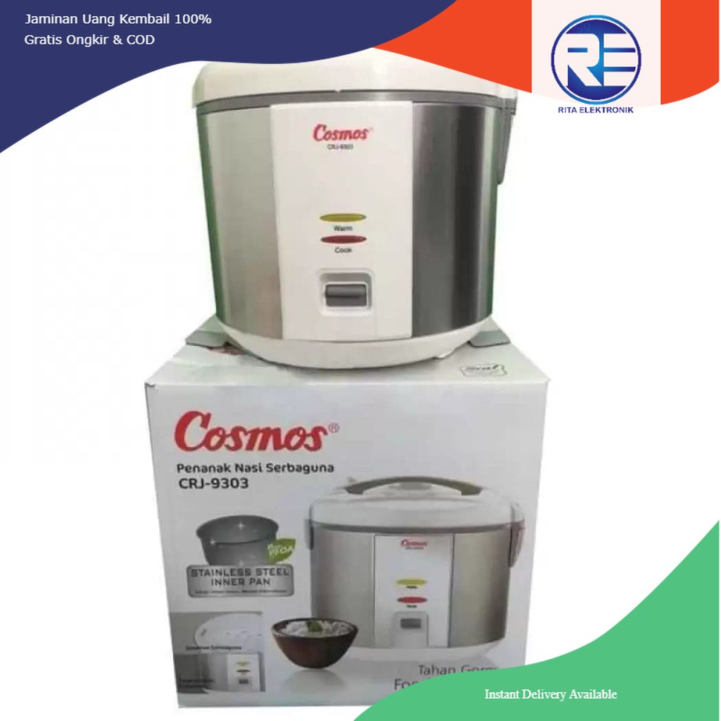 Magic Com Cosmos CRJ 6288 2 Liter  Harmond Spektrum/Anti Gores