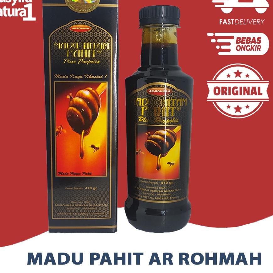 

11.11✔️MADU HTAM PAHIT AR ROHMAH 100% PRODUK ORIGINAL 470 GRAM BAGUS UNTUK DIABETES, BATUK, PILEK, ASMA|SQ7