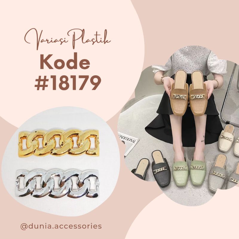 RANTAI PLASTIK SANDAL WANITA