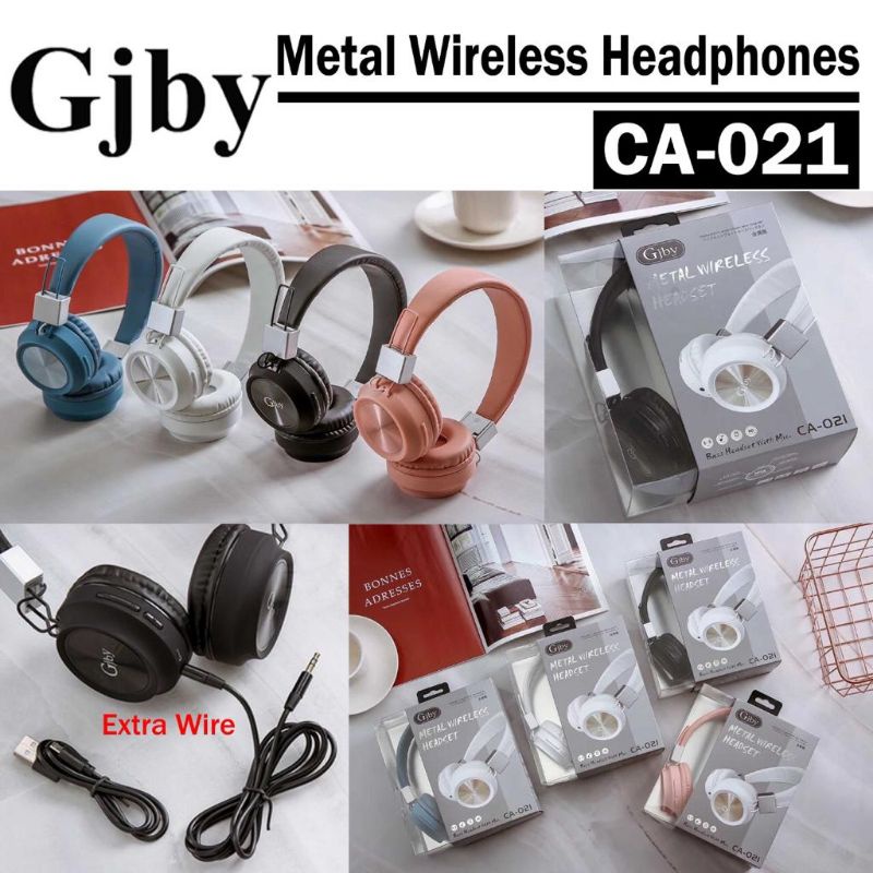 Headphone Wıreless  Bluetooth GJBY CA-021