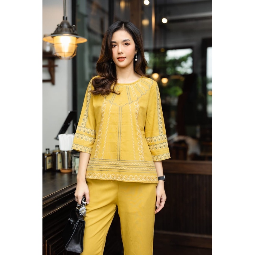 Setelan Bangkok Cutie Minute Bordir Cantik