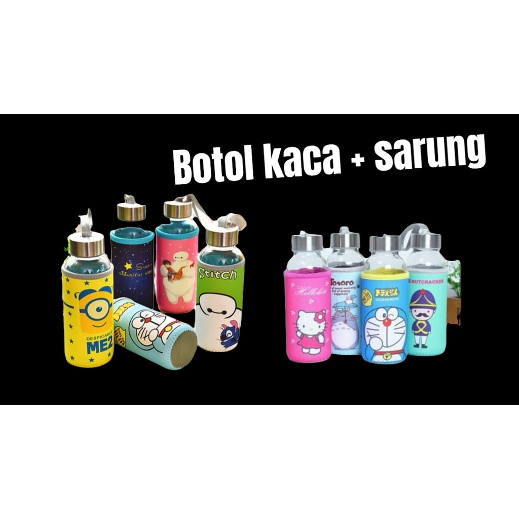 Botol minum cartoon / Starbucks 300 ml