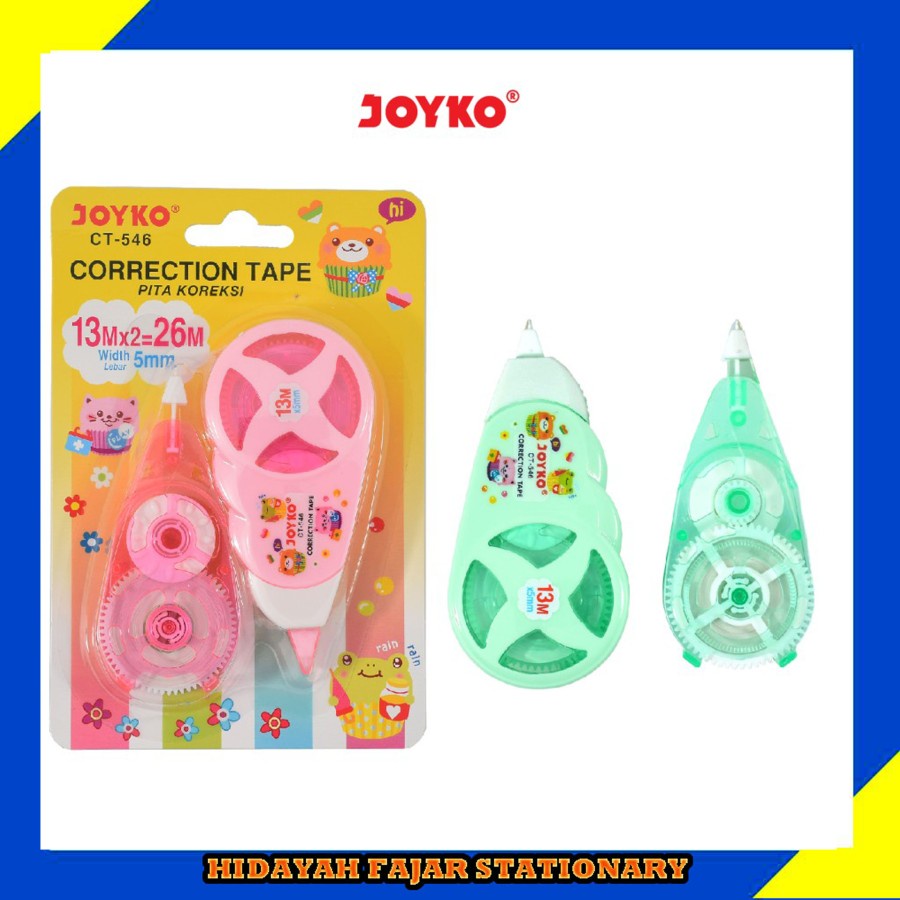 

Correction Tape / Pita Koreksi / Tipp ex Joyko CT-546