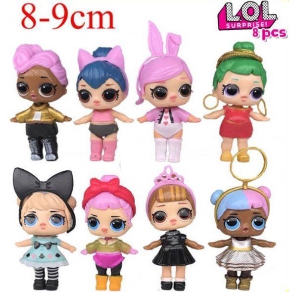 Murah Lol Dolls Surprise Miniatur Topper Kue Small Action Figure Lucu Murah